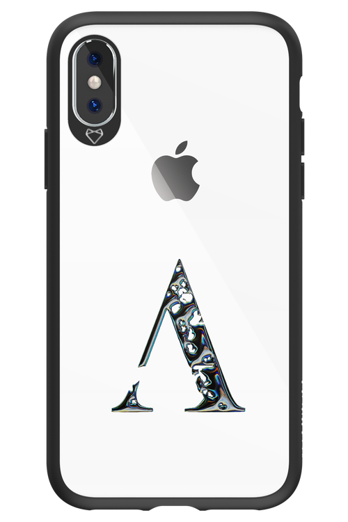Azteca A Chrome Logo 2.0 - Apple iPhone X