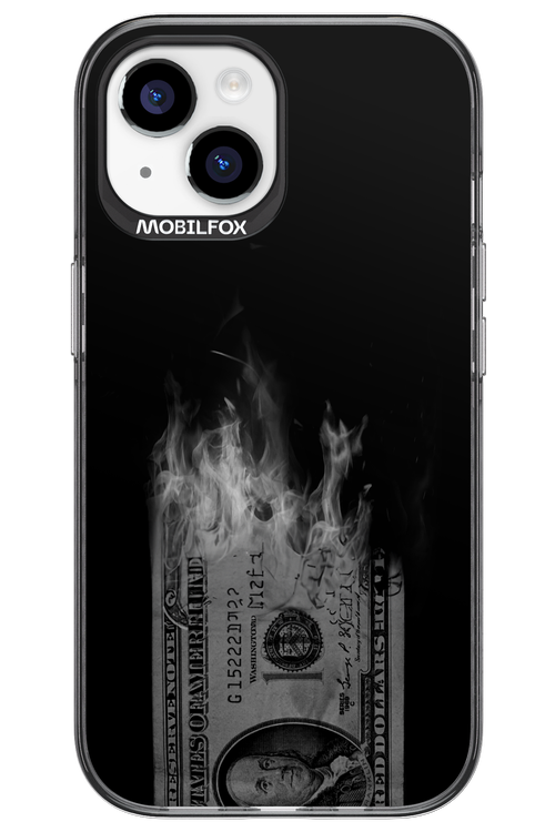 Money Burn B&W 2.0 - Apple iPhone 15
