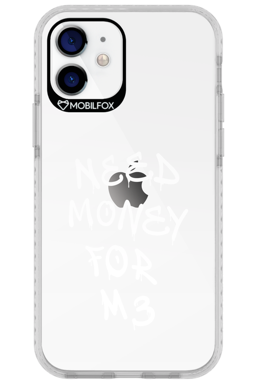 Need M3 Transparent White - Apple iPhone 12