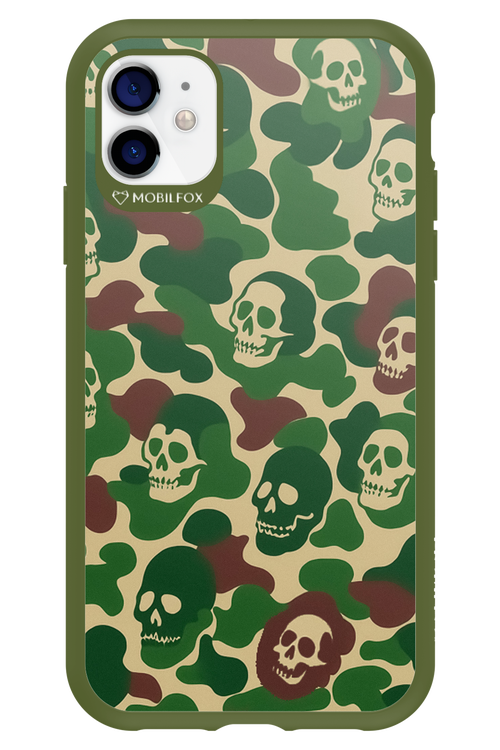 Camo Skull - Apple iPhone 11