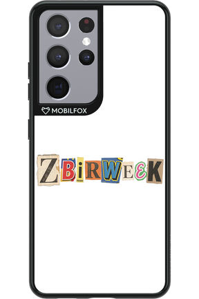 Zbirweek (white) 2.0 - Samsung Galaxy S21 Ultra