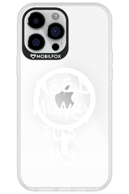 Need M3 Transparent White - Apple iPhone 13 Pro Max