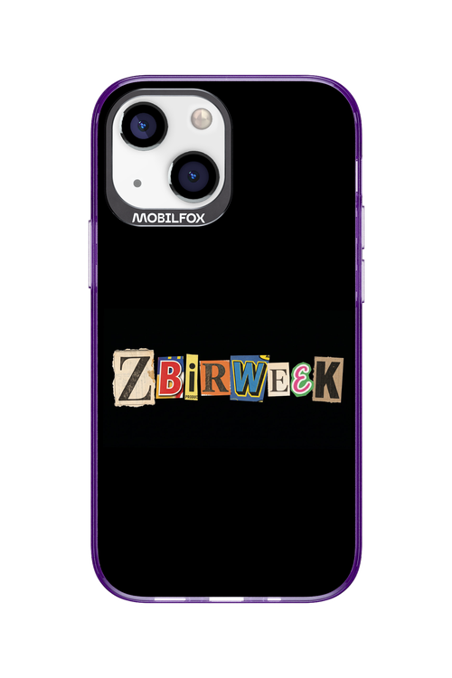 Zbirweek (black) 2.0 - Apple iPhone 13 Mini