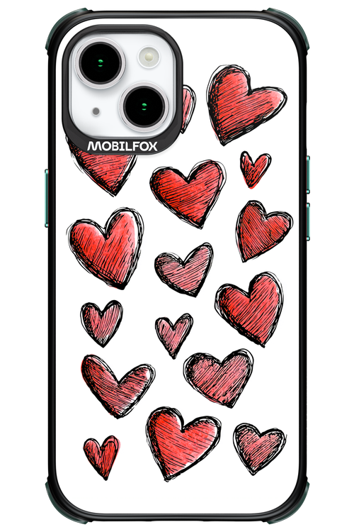 Red Love - Apple iPhone 15