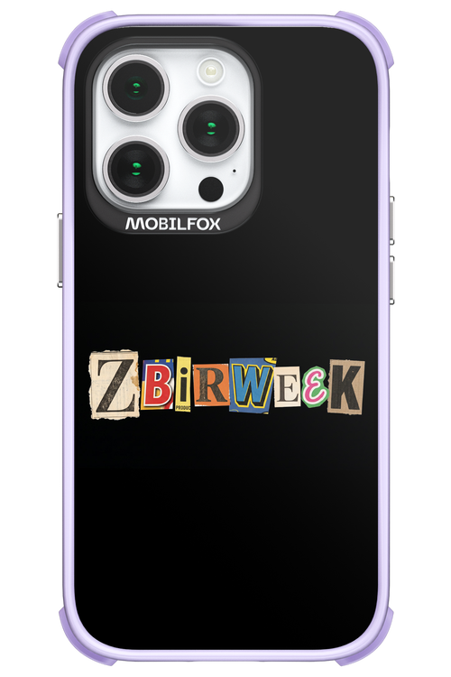 Zbirweek (black) 2.0 - Apple iPhone 14 Pro