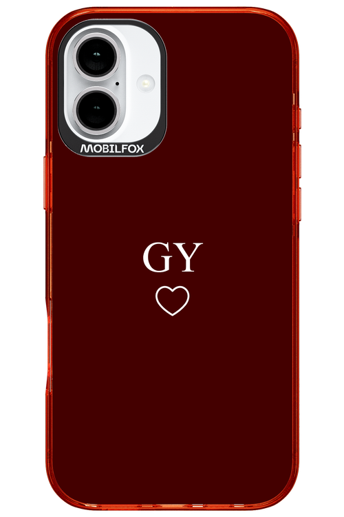 GY Burgundia 2.0 - Apple iPhone 16 Plus