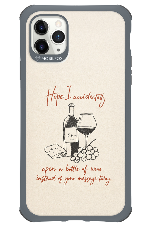 Bottle of wine 2.0 - Apple iPhone 11 Pro Max