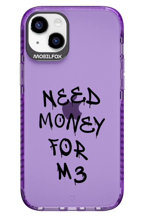 Need M3 Transparent Black - Apple iPhone 14 Plus