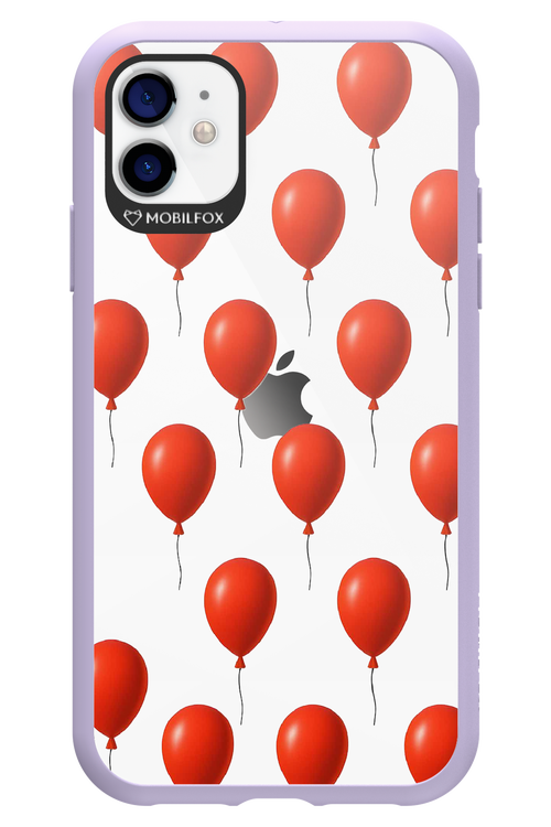 Red Balloons - Apple iPhone 11