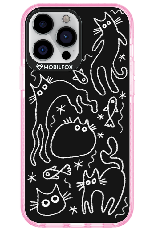 CHALK_CATS 2.0 - Apple iPhone 13 Pro Max