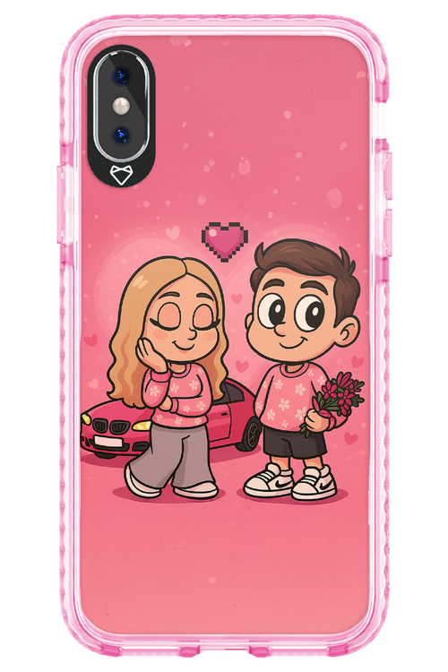 Pink Amour - Apple iPhone X