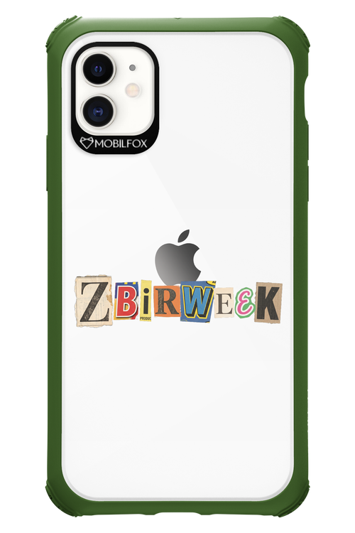 Zbirweek (transparent) 2.0 - Apple iPhone 11