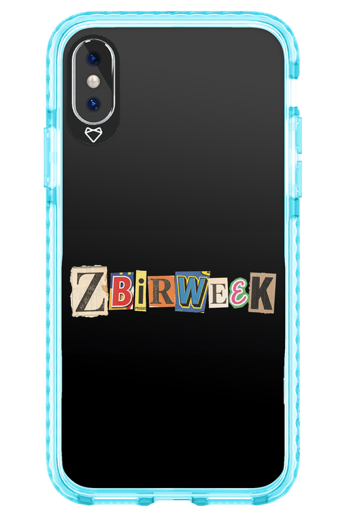 Zbirweek (black) 2.0 - Apple iPhone X