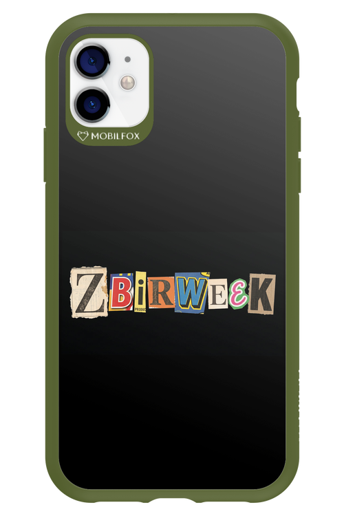 Zbirweek (black) 2.0 - Apple iPhone 11