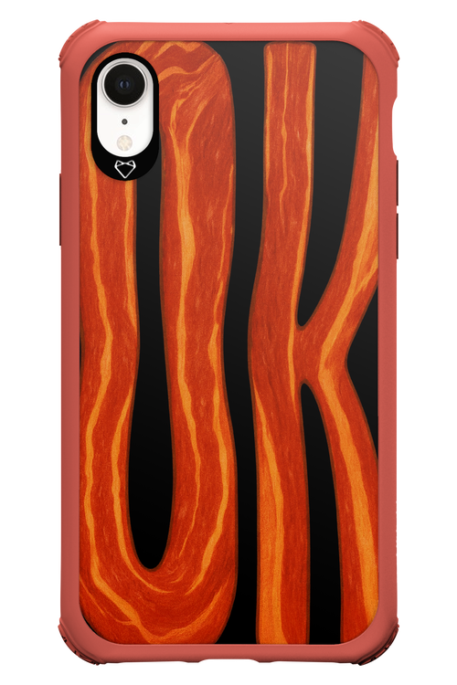 OK (Black-Red) - Apple iPhone XR