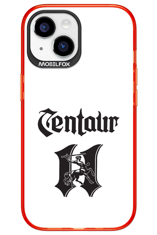 Centaur Logo White 2.0 - Apple iPhone 15