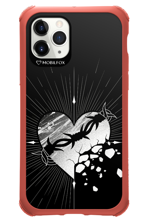 Fehér Szív - Apple iPhone 11 Pro