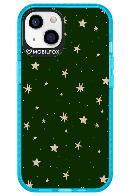 Forest Green Stars - Apple iPhone 13