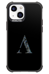 ⁠ ⁠Azteca A Chrome Logo - Apple iPhone 13 Mini