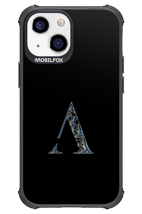 ⁠ ⁠Azteca A Chrome Logo - Apple iPhone 13 Mini