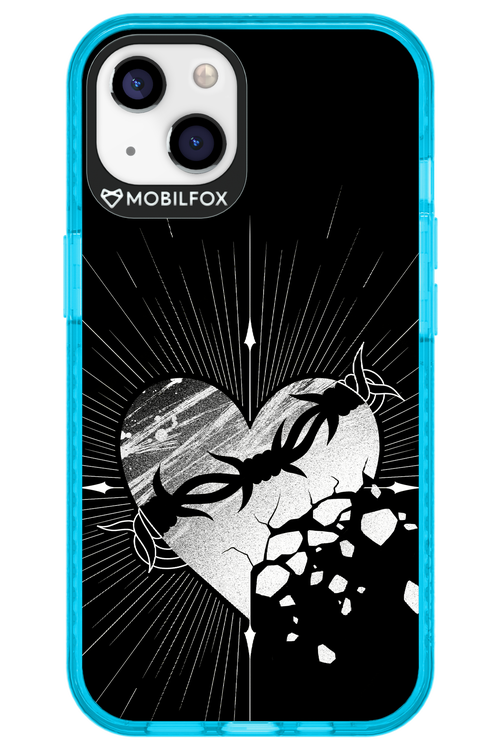 Fehér Szív - Apple iPhone 13