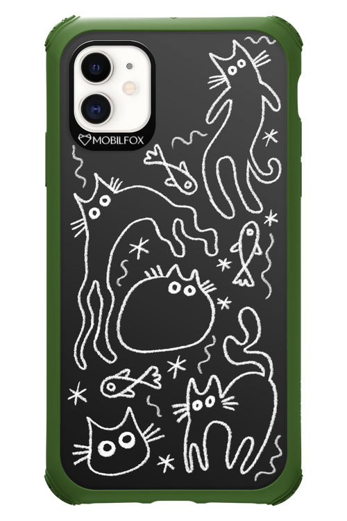 CHALK_CATS 2.0 - Apple iPhone 11