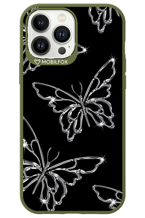 Silver Butterfly 2.0 - Apple iPhone 13 Pro Max