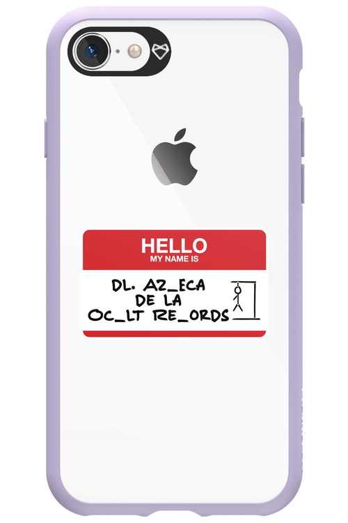 Hello My Name Is (nude) - Apple iPhone 8