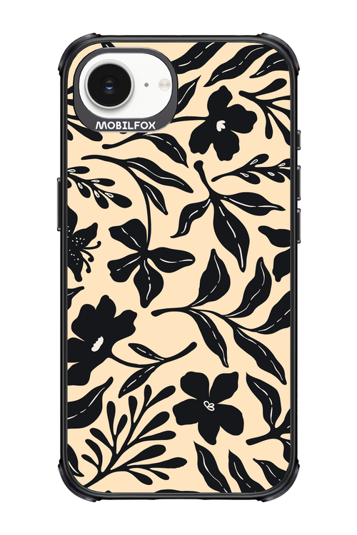 Black Flowers 2.0 - Apple iPhone 16e
