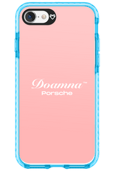 Doamna Porsche (pink) - Apple iPhone 8