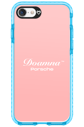Doamna Porsche (pink) - Apple iPhone 8