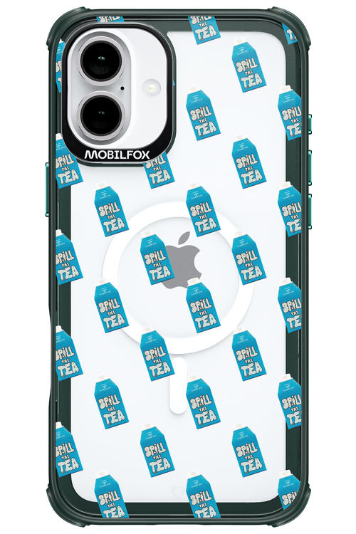 Blue Tea Party Chaos - Apple iPhone 16 Plus