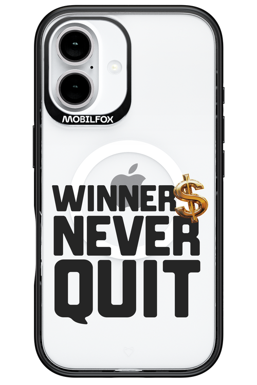 Winners Never Quit - Apple iPhone 16