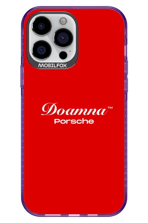 Doamna Porsche (red) - Apple iPhone 13 Pro Max