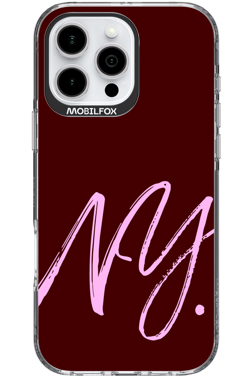 (Dark Blush) NY 2.0 - Apple iPhone 16 Pro Max