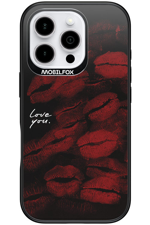 LOVE U BLACK 2.0 - Apple iPhone 16 Pro