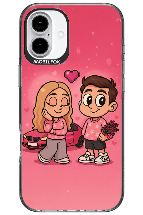 Pink Amour 2.0 - Apple iPhone 16 Plus
