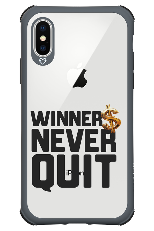 Winners Never Quit - Apple iPhone XS