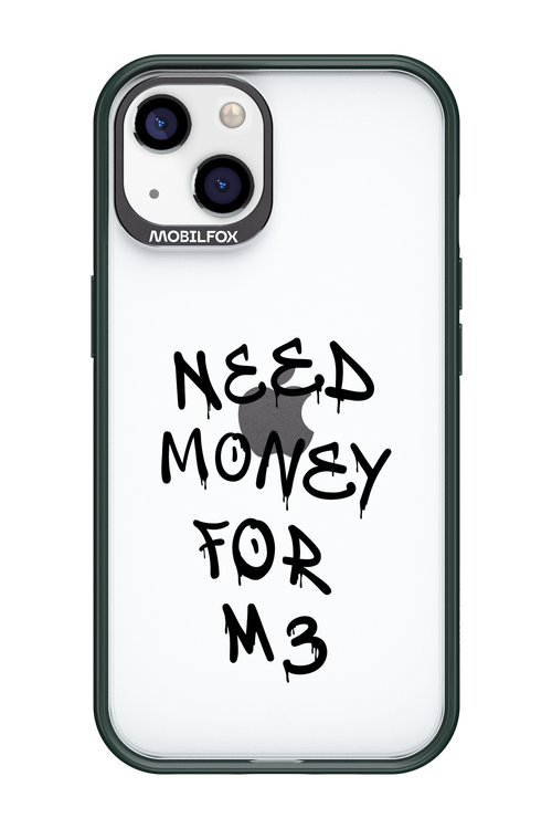 Need M3 Transparent Black - Apple iPhone 13