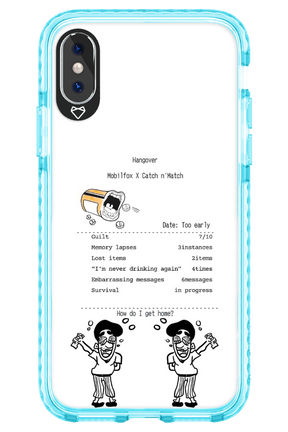 hangover - Apple iPhone X