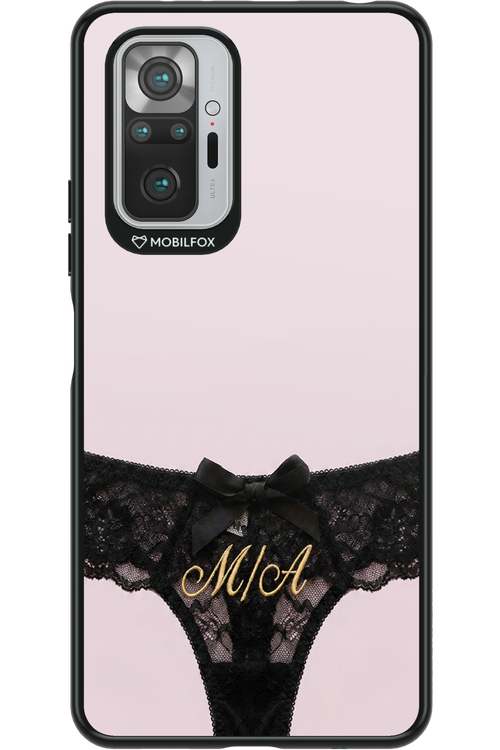 Black Panties 2.0 - Xiaomi Redmi Note 10 Pro
