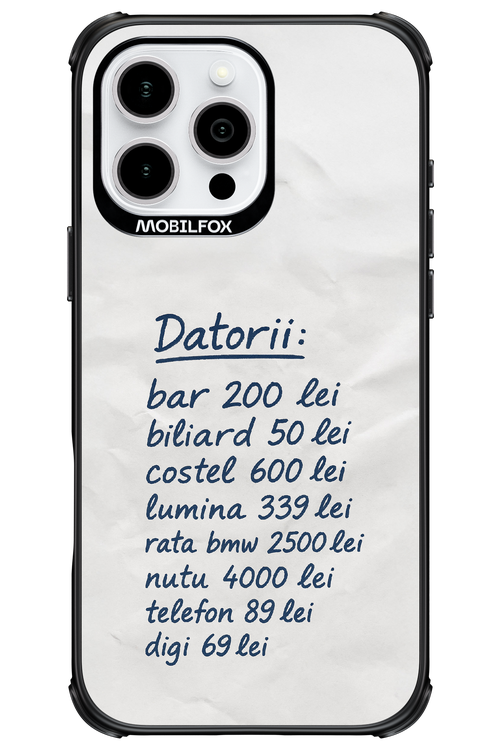 The List - Apple iPhone 16 Pro Max