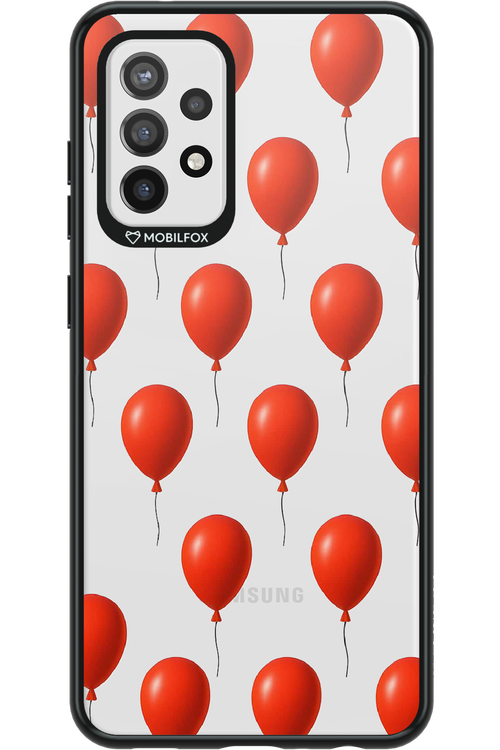 Red Balloons - Samsung Galaxy A72