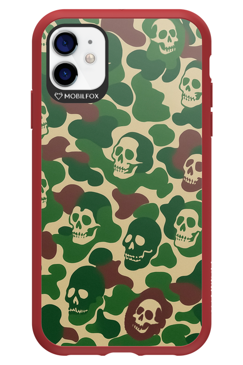 Camo Skull - Apple iPhone 11