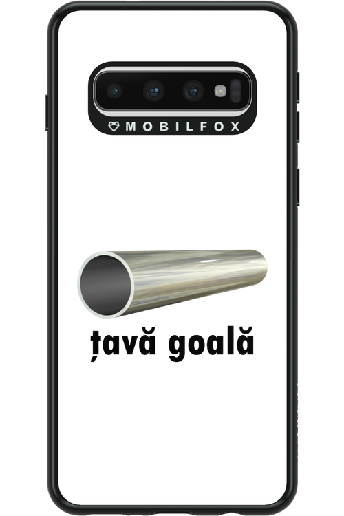Țavă Goală White - Samsung Galaxy S10