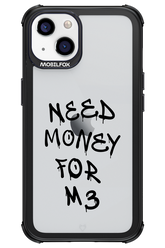 Need M3 Transparent Black - Apple iPhone 13