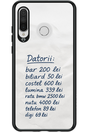 The List - Huawei P30 Lite