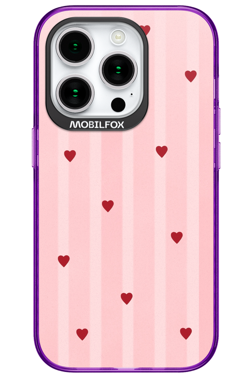 Red Little Hearts 2.0 - Apple iPhone 15 Pro