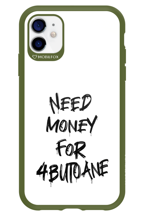 Need Money For Butoane Black - Apple iPhone 11