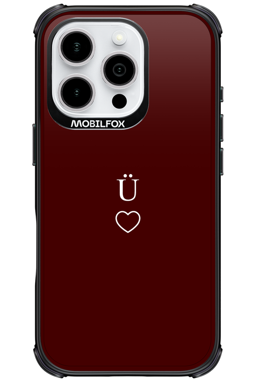 U Burgundia II 2.0 - Apple iPhone 16 Pro